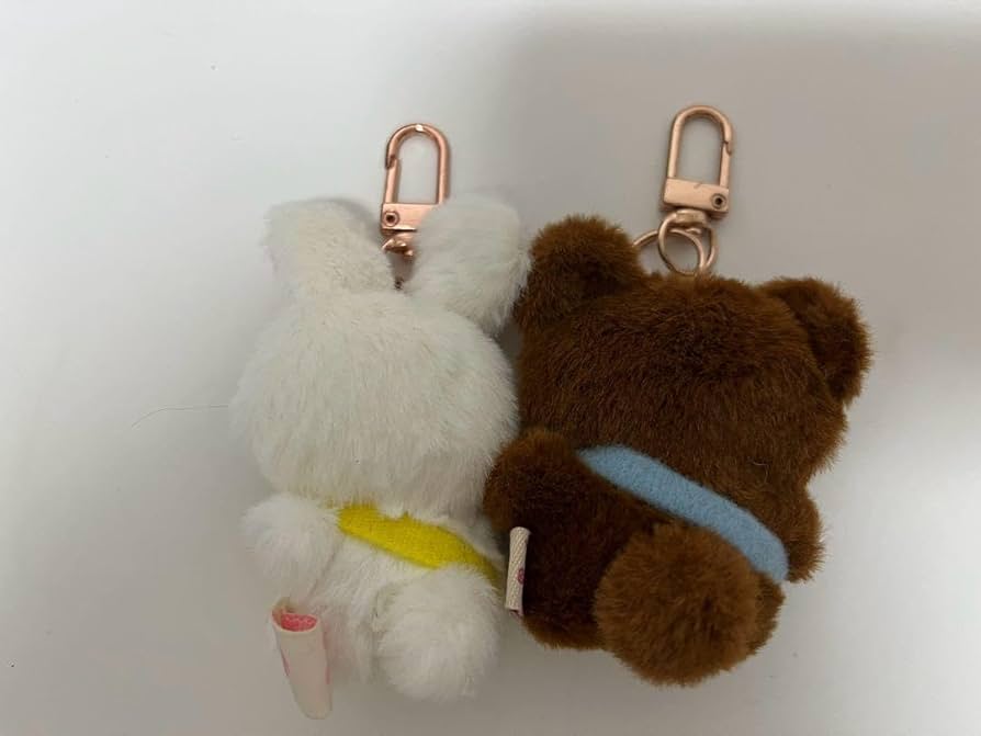 Amazon.co.jp: artbox ぬいぐるみ キーホルダー うさぎ くま