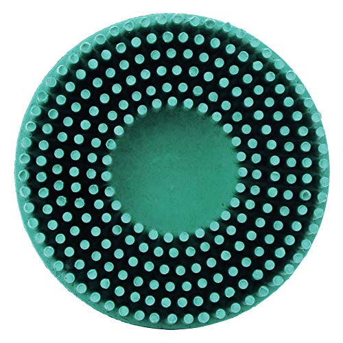 Emery Brush, 2 Inch Bristle Disc Rubber Abrasive Polishing Brush, Grit Aluminum Deburring for Electric Drill, Easy to Install and use, and Wear Resistant, Suitable for Burr (1