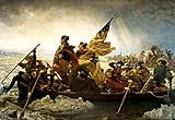 (24x36) Emanuel Leutze Washington Crossing the Delaware River Art Print Poster