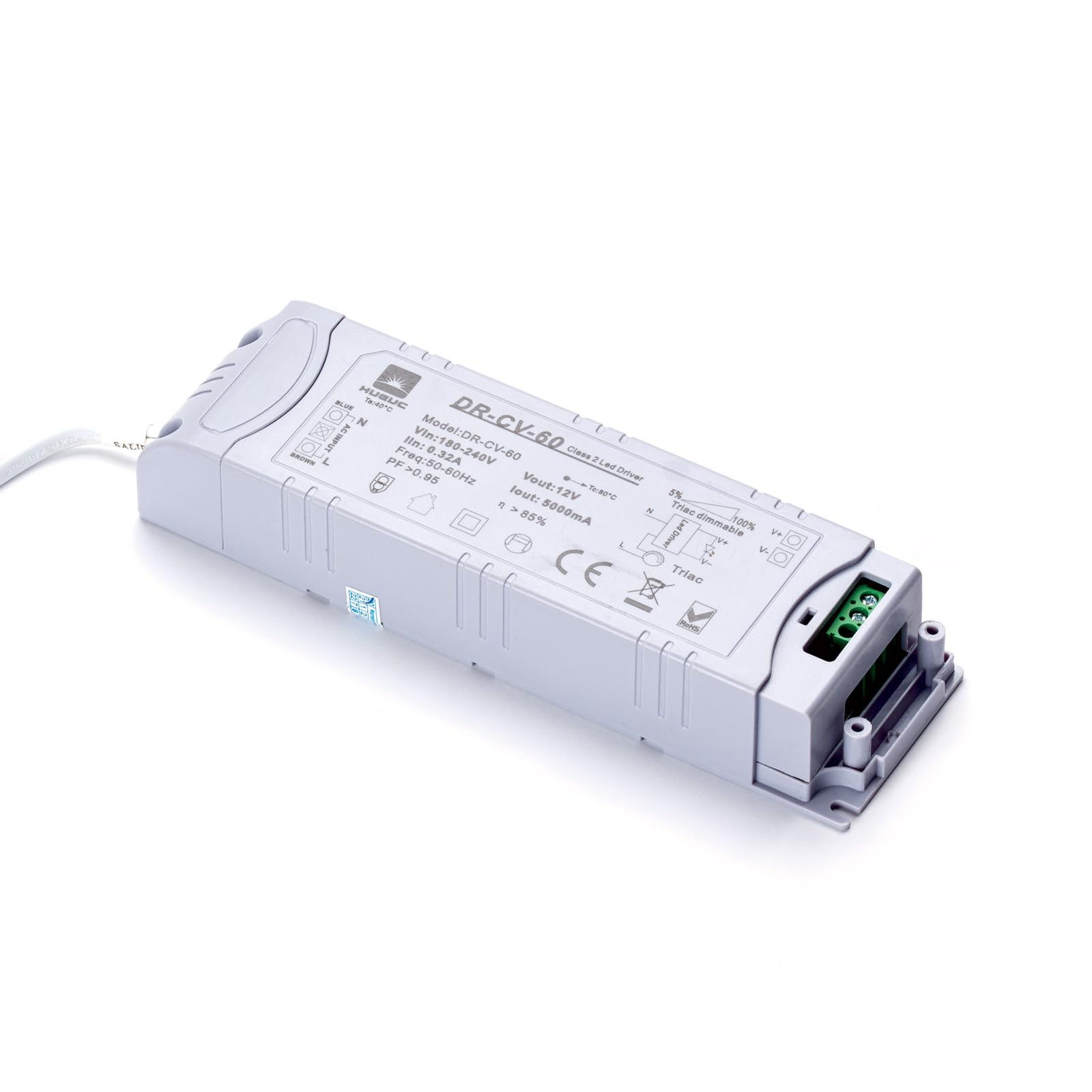 LED DRIVER 12V 60Watt DR-CV-60 Model: DR-CV-60 HUEUC HUARUI dimmbar Transformator Trafo