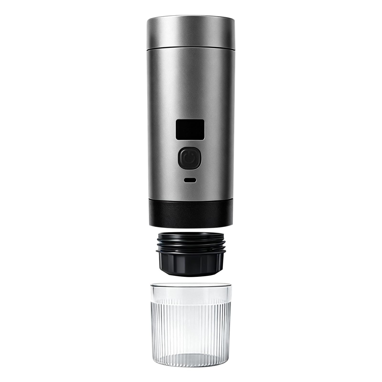 Molinillo de café eléctrico portátil, cafetera compacta con 20 bar