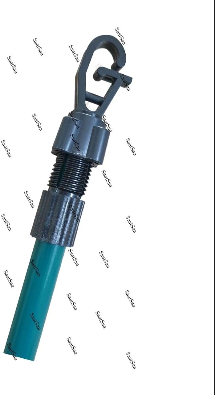 SaatSaa 2.2m Washing line prop, clothes pole extendable telescopic Pole