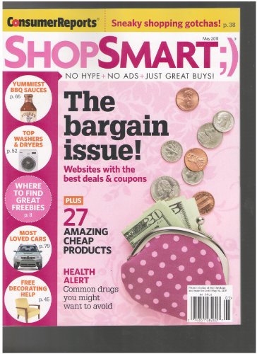 Consumer Reports Shop Smart Magazine (The Bargain Issue, MAy 20121)