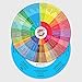 Wine Folly Wine Aroma Wheel Chart – 1-Pack Double-Sided Wine Tasting Guide | Durable Glossy Reference Tool for Red, White, Rosé & Sparkling | Sommelier Study Aid
