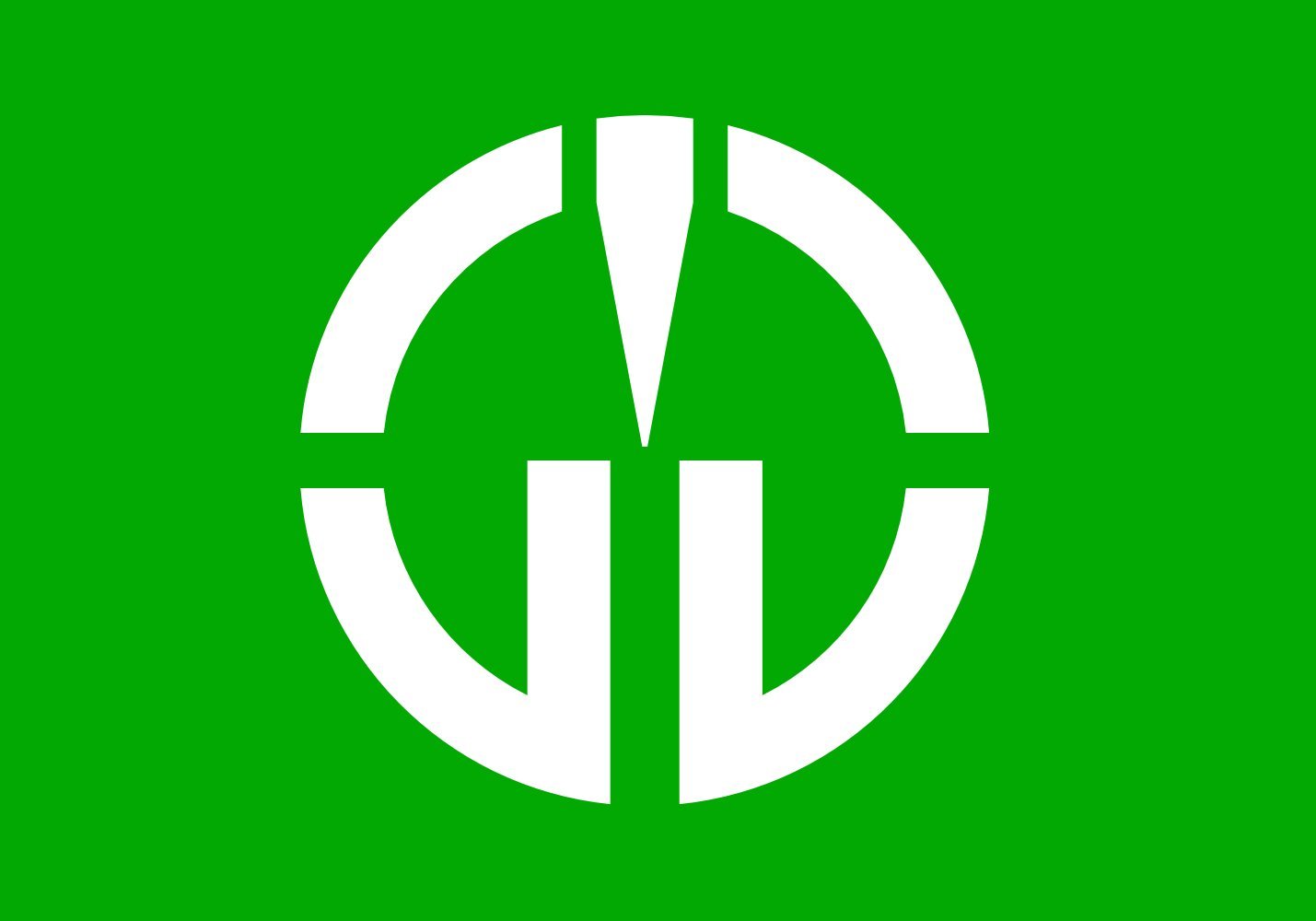 Drapeau Large Tsuruta Aomori grand tissu résistant aux intempéries
