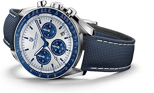 Image of LACZ DENTON Pagani Design PD1701V3 Men's Watches Quartz Men Chronograph Stainless Steel Sports Watches for Mens Waterproof Watches Japan VK63 Movement