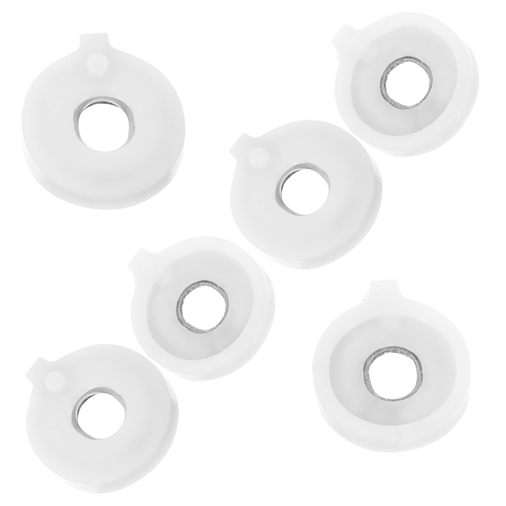 ibasenice Trumpet Valve Spring Plates Musical Instrument Accessory Set for Band 6pcs