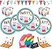 Offer Shop Peppa Pig Party Fornisce Kit per Feste di Compleanno per Bambini Decorazioni Peppa per 16 Ospiti