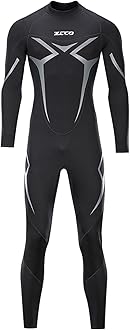 ZCCO Wetsuits Men's 3mm Premium Neoprene Full Sleeve Dive Skin for Spearfishing,Snorkeling, Surfing,Canoeing,Scuba Diving Wet Suits