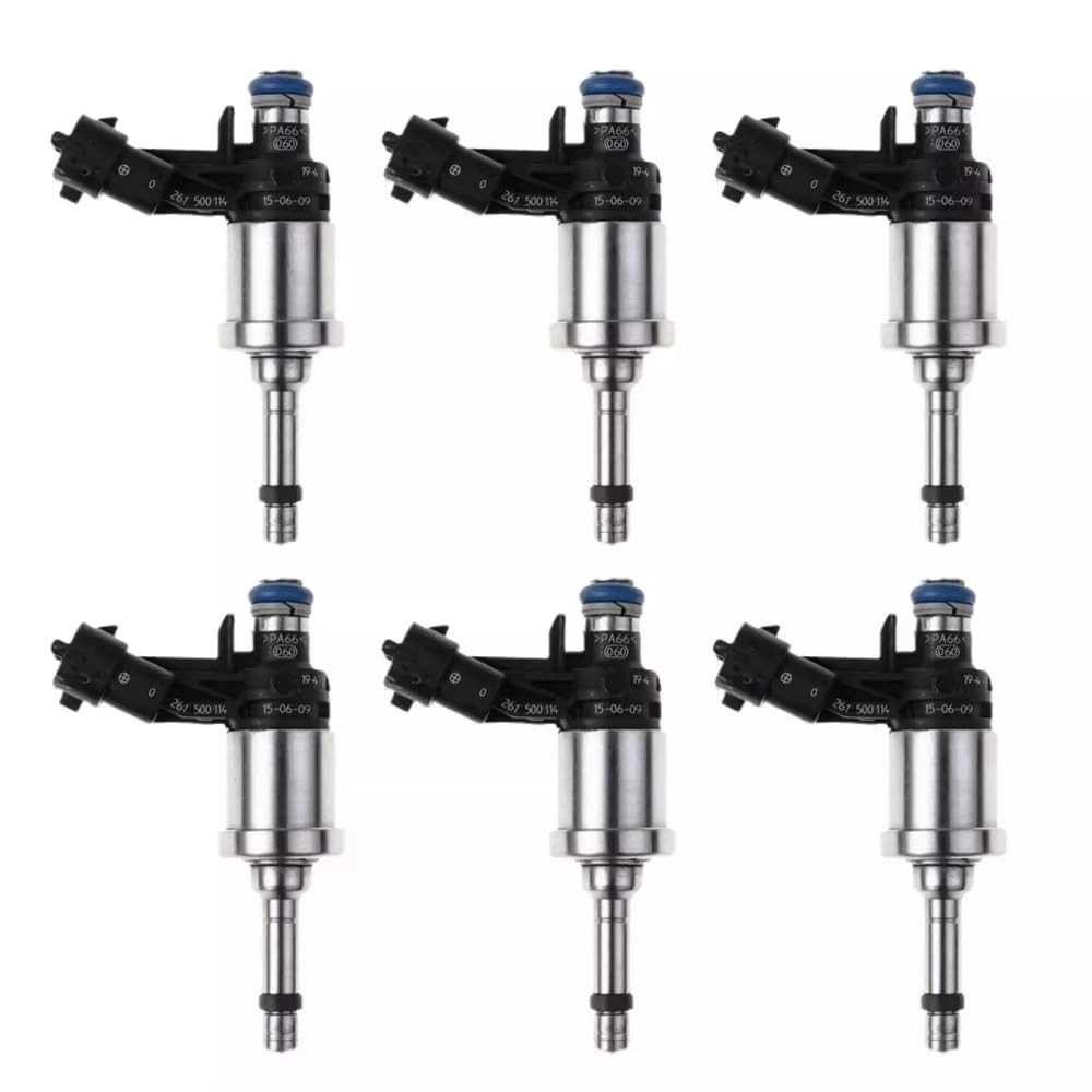 Injector Nozzle Compatible with Chevrolet for Camaro 3.6L V6 2010-2011 12638530 12632255 12611545 12669384 0261500114 Fuel Injector