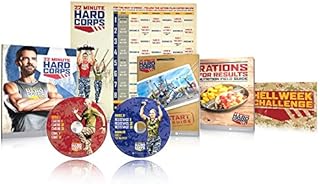 Beachbody 22 Minute Hard Corps DVD Workout Program Base Kit - Tony Horton, Cardio, Resistance Training and Core Exercises, Video Workouts, 2 Fitness DVDs, Nutrition Guide