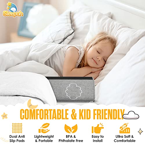 Sleepah SL120 Bed Bumpers For Toddlers Memory Foam Bed Rail - Waterproof Washable Dual Sided Non-Slip Soft Cover thumb #3