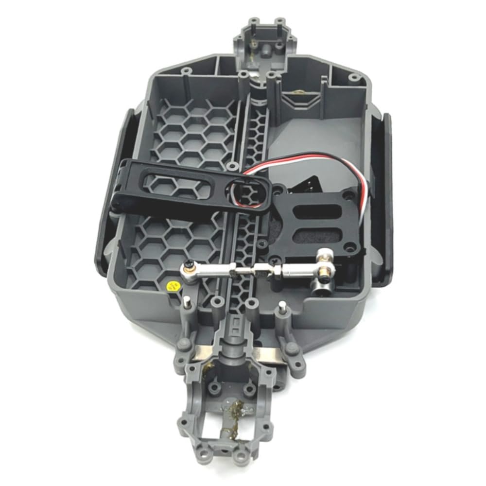 RWLZLB Metal 25T Servo Arm Servo Horn Steering Servo Link Rod for for Hyper Go H16BM H16GT H16DR 1/16 RC Car Upgrade Parts Accessories (Red)