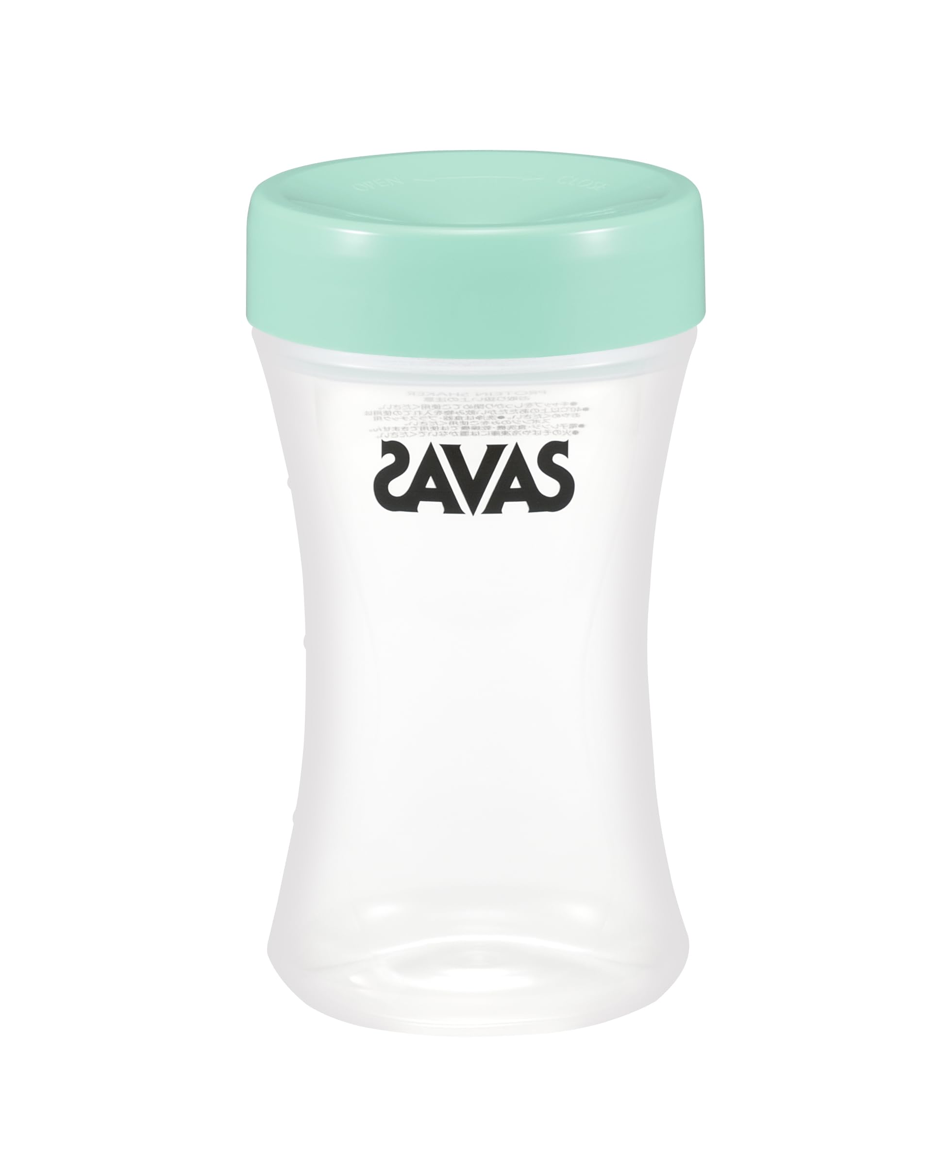 ザバス(SAVAS) コンパクトプロテインシェイカー ミントグリーン 350mL…