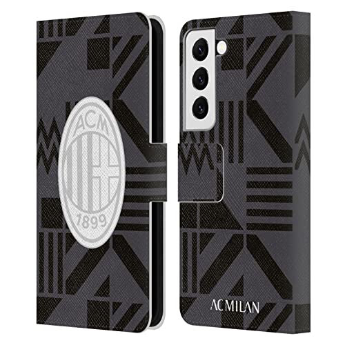 Étui AC Milan Samsung S22 5G en cuir de qualité aux finitions soignées