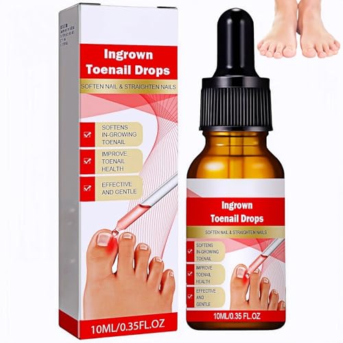 Ingrown Toenail Treatment Drops - Fast-Acting Nail Softener & Cuticle Oil Relieve The Pain of Ingrowed Toenails. Nail Fungus Treatment For Toenail Ingrowing Toenail-Treatment
