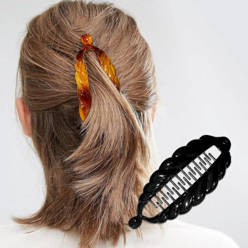 Set de 15 Pinzas para Cabello con Forma de Banana Retro miniatura 2