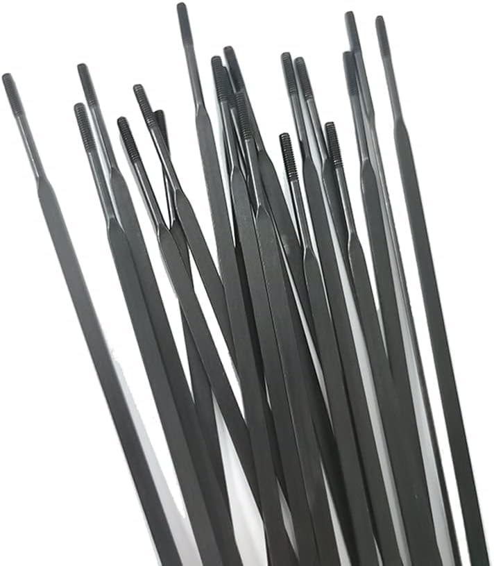 X AUTOHAUX 95pcs 14G J Coude 220mm x 2mm Vélo Vélo Rayons