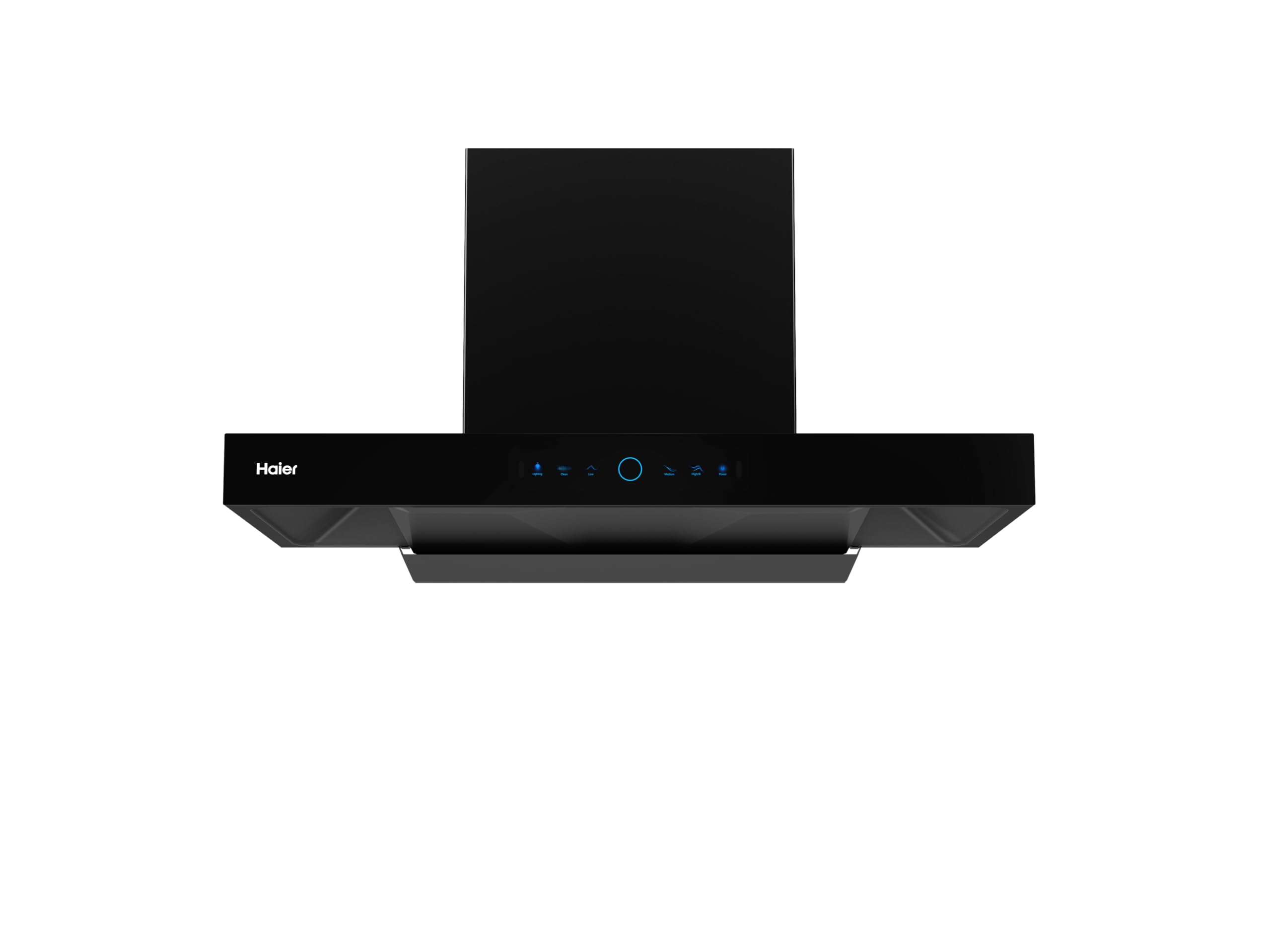 Haier 90cm 2000 m3/hr AI Smart T-Shape Chimney | Powerful 300W Motor & Digital Display | Easy Clean Pyramid Filter | 10 Yr Motor & 4 Yr Product Warranty | Free Installation & Pipe | Black | HIH-T5905-image-18