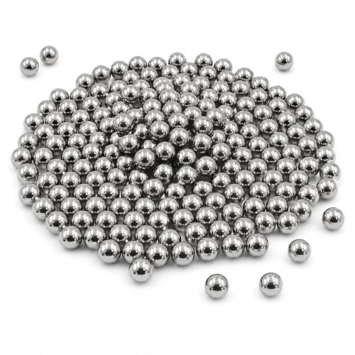 Image of Carbon Steel Bearing Balls, 8mm, 100 Pack