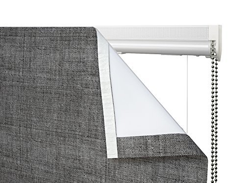Speedy Products 150cm Deluxe Roman Blind Retail white