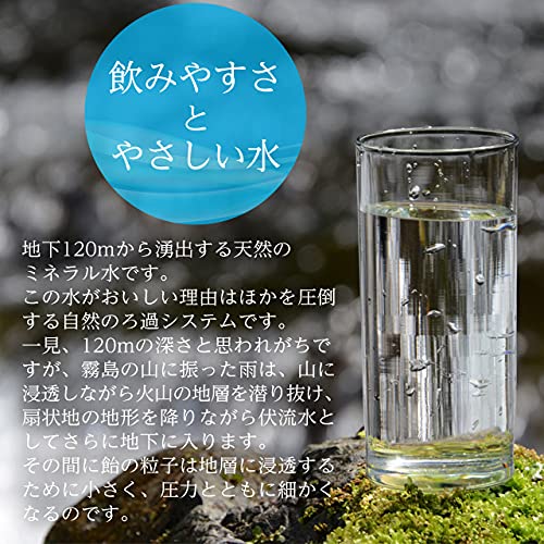 Amazon.co.jp: 霧島シリカ水源 天然水 軟水 PET 500ml×24本入【×2