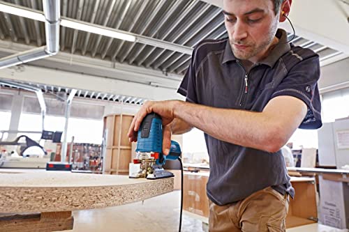 Bosch Professional Stichsäge GST 160 CE (800 Watt, inkl. Absaugadapter, Abdeckhaube, 3x Sägeblätter, 3x Schwämme, in L… – Bild 7