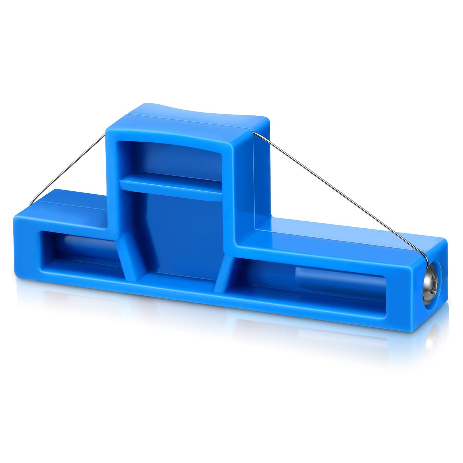 Angle Cutting Clay Tool, Small Steel Wire Bevel Cutter Plastic Pottery Trimming Tools, Small Pottery Angle Cutter for Pottery Ceramics and Sculpting, 2.7 x 1.1 x 0.4 Inch