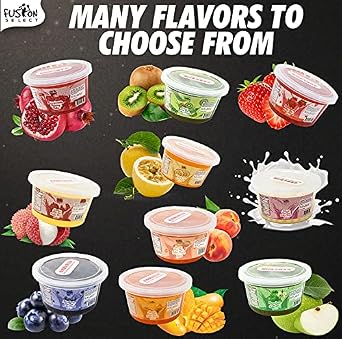 Fusion Select 2 Packs Green Apple Boba Bursting Boba Popping Boba Pearls Fruit Tea Snack Toppings
