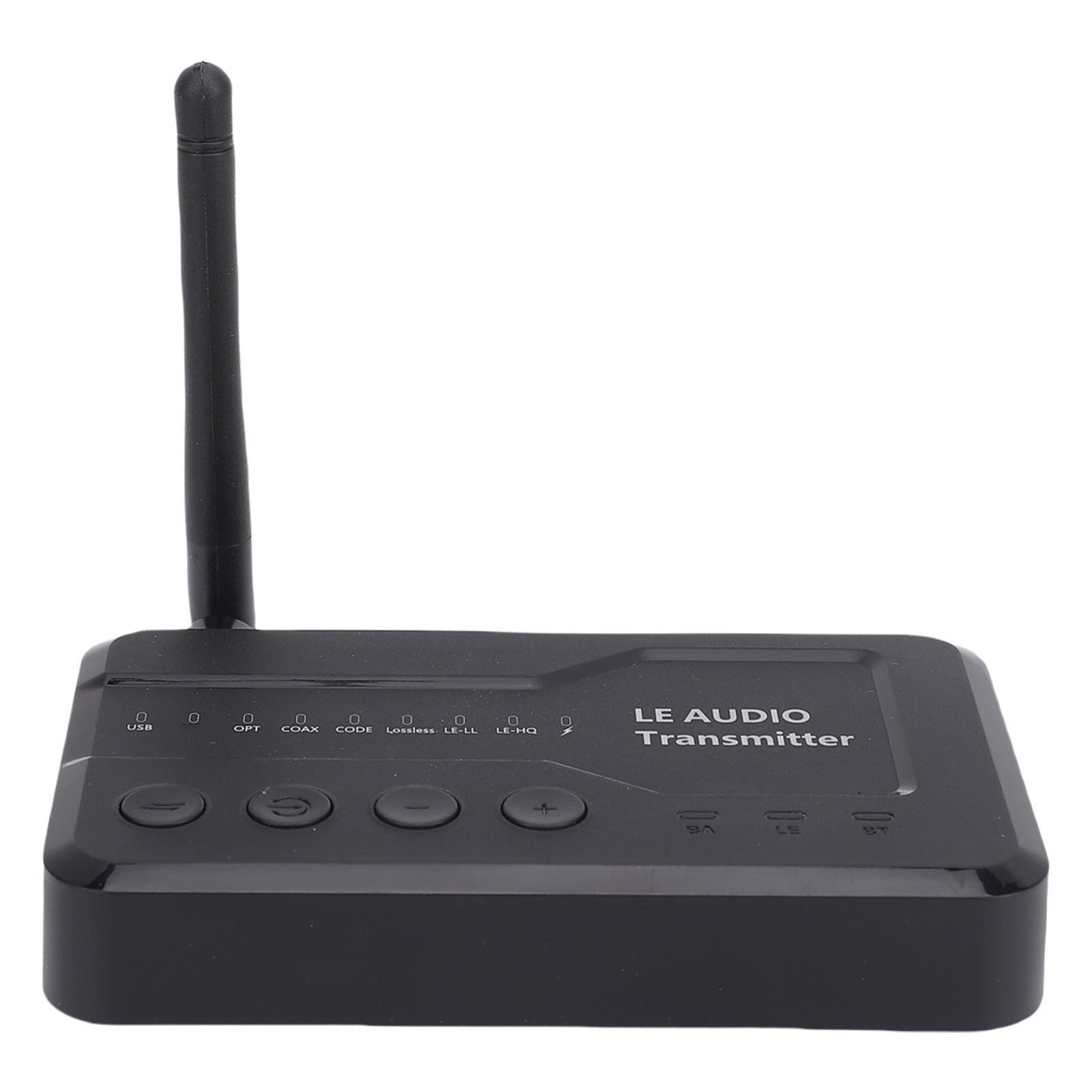 Fabater Adaptador de Audio Bluetooth 5.3, Elegante Transmisor Inalámbrico de Largo Alcance para Uso Doméstico y de Oficina, Material ABS, 1 Unidad