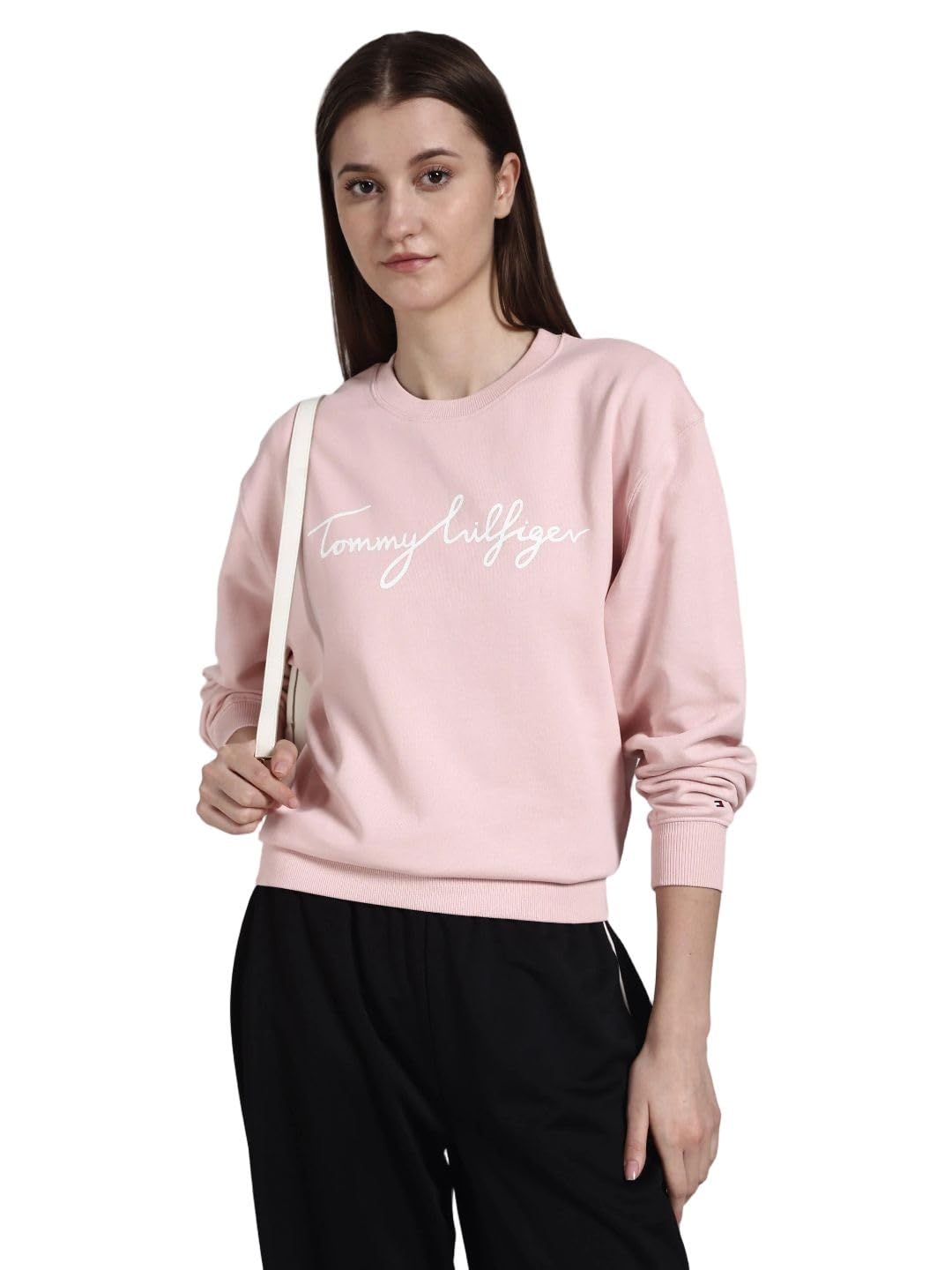 tommy hilfiger Regular fit Cotton Crew Neck Sweatshirt-picture-17