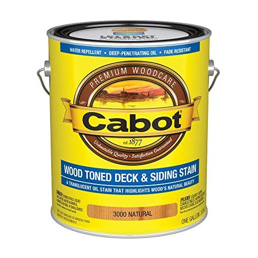 Cabot Natural Wood Stain and Sealer