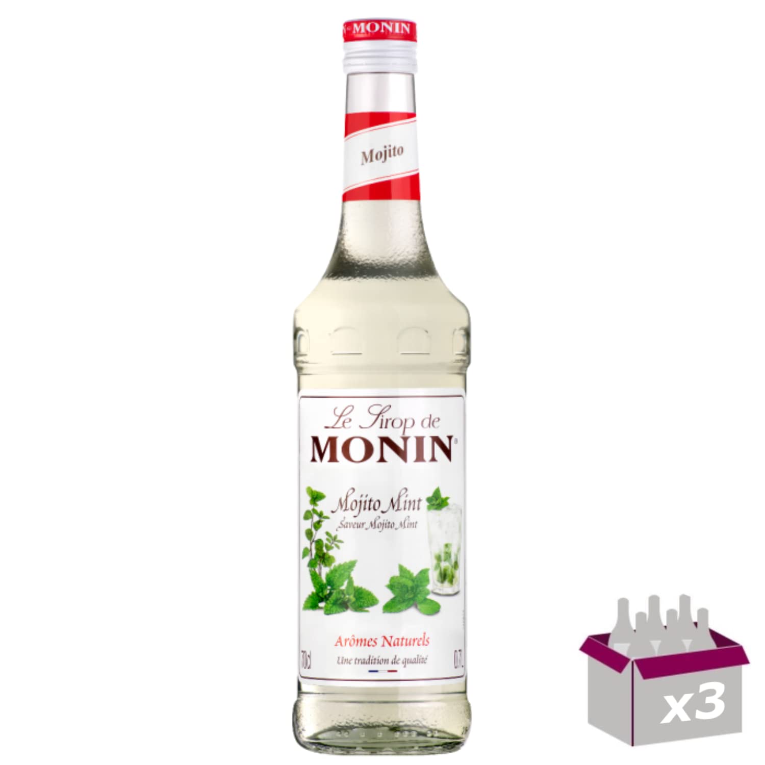 Juego de 3 Sirope - Mojito - 70cL