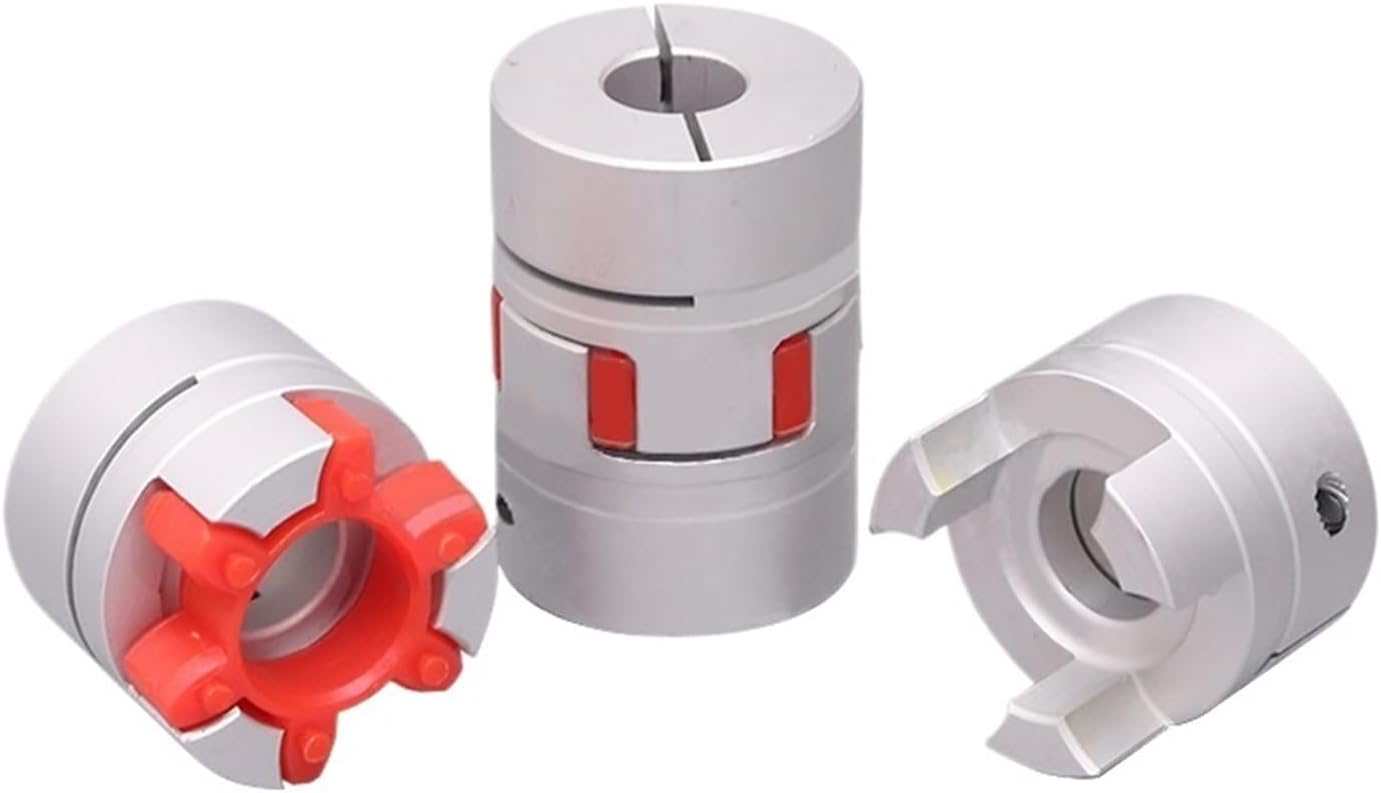 1pc Flexible Plum clamp Coupler D45 L66 Shaft Size Jaw Coupling 10/12/14/16/18/20/22/24/25mm(9.525x9.525)