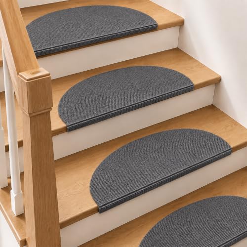 Treppenstufen Matten 24x60 cm Rutschschutz Selbstklebend für Holzstufen