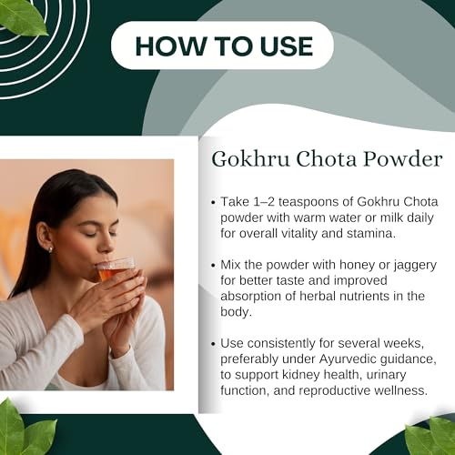 Image of Birju Mahavir 1 Kg Gokhru Powder - Gokshura Powder