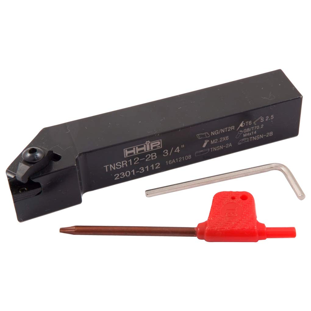HHIP 2301-3112 TNSR12-2B Notch Style External Threading and Grooving Tool Holder, TNSR12-2B Holder