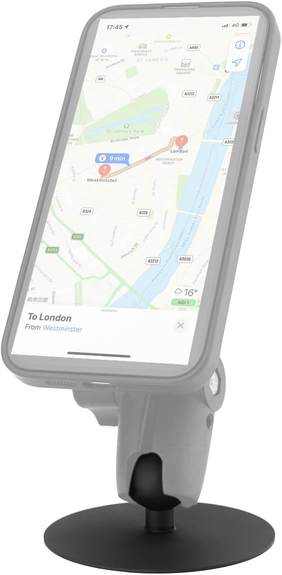 Adhesive Dash Mount for RAM - 3.5" (9cm) Metal Base with 1-Inch Ball | Anti-Slip Design | for RAM B Size & All 1-Inch Ball Accessories image 5