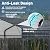 SUNBURY Carport 10 x 15 ft Heavy Duty Metal Carport Canopy with Galvanized Steel Roof, Outdoor Garage Car Shelter Shade for Car, Truck and Boats, Grey
