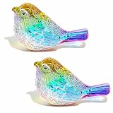 YWHL 2Pcs Colorful Crystal...