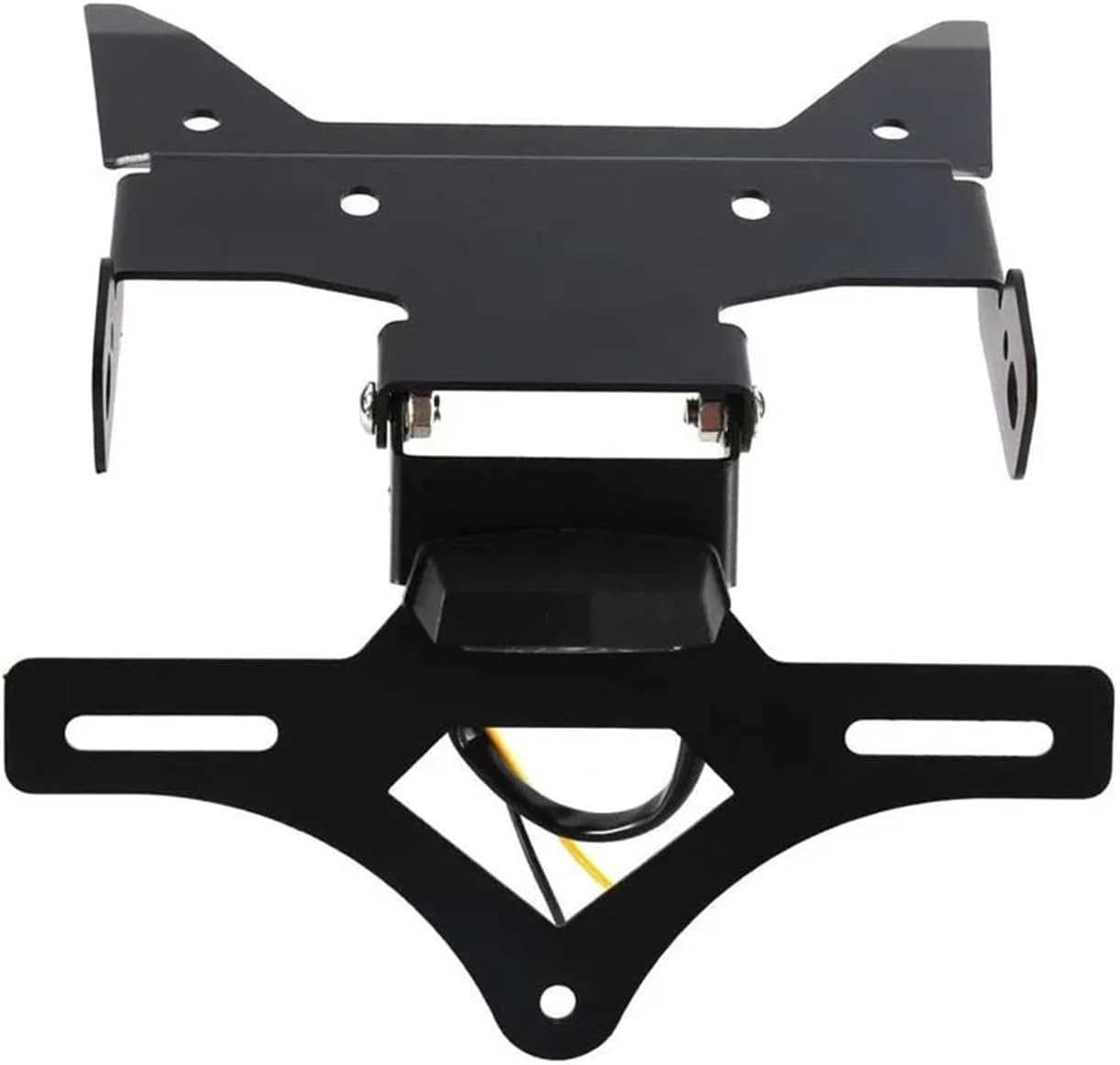 Replacement Motorcycle Fit for Cfmoto 700MT License Plate Frame Foldable Holder Model Rack with LED 700mt 2025