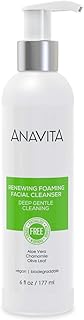 Anavita Limpiador facial espumoso renovador c...