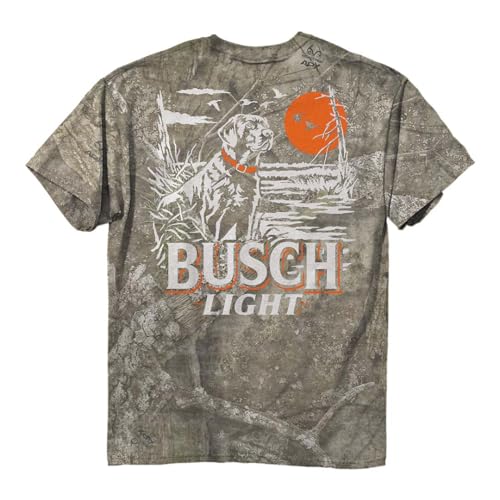 JEDCo Busch Light | Camo Lab Duck Scene T-Shirt | Polycotton Blend