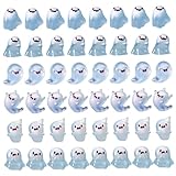 Décoration polyvalente: Ces figurines fantômes mignonnes sont parfaites pour une gamme d'utilisations..Que vous décoriez une maison de poupée, que vous créiez un micro paysage ou que vous créiez une fête d'Halloween, ces minuscules fantômes ajoutent une touche fantaisiste et effrayante à n'importe quel espace.