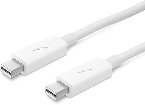 chenyang 20Gbps Thunderbolt 2 Port to Thunder-Bolt 2 Male to Male Video Data Cable for Mac Displays 2013 2014 2015 200cm