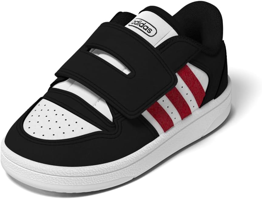 adidas red with white stripes