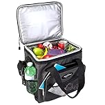 Koolatron 13L Electric Cooler & Warmer, Iceless 12V Portable Fridge for Car, Road Trips, Camping & Picnics, Holds 20 Cans, Travel-Friendly, Durable & Easy to Clean Made in Canada