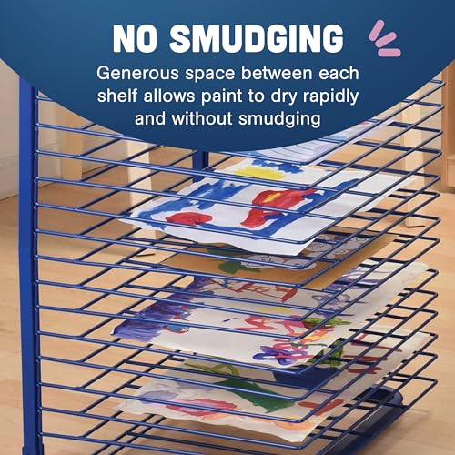 Cre8Tive Minds MTC-419 Creative Minds Marvel 15-Shelf Art Drying Rack thumb #4