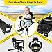 HYZHANHONG Portable Bicycle Front Baby Seat, Extendable Front Safety Seat, and Safe and Stable Baby and Child Seat Suitable for Children Aged 2-5 Years Old