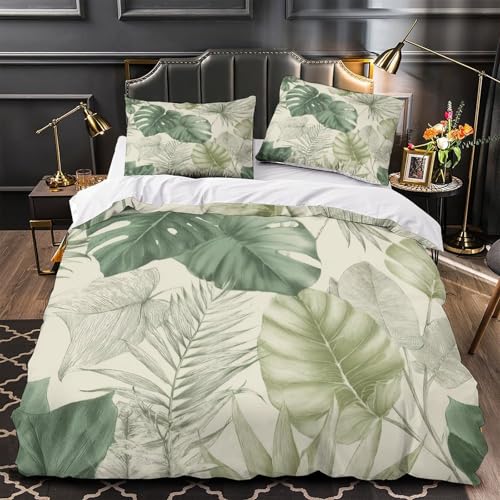 Housse de couette microfibre de qualité supérieure au motif 3D durable - 2
